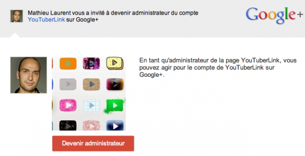 Devenir administrateur de votre chaine youtube