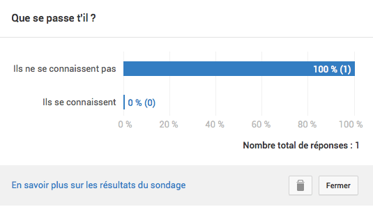 Afficher les résultats des fiches de sondage youtube